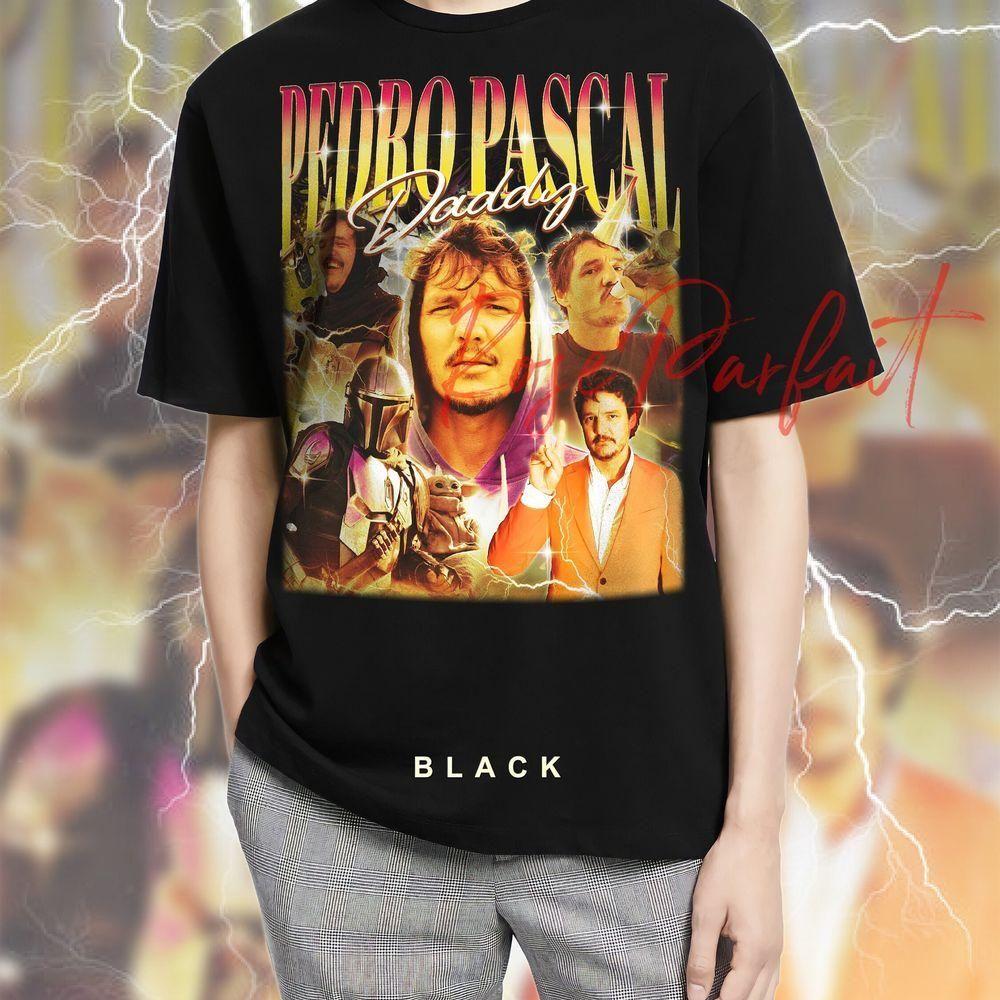 Retro 90s Pedro Pascal 3 Vuitino Shirt